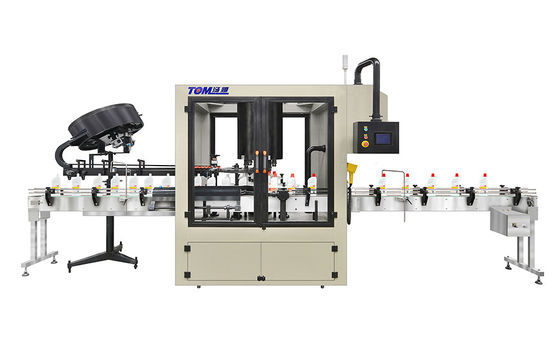 購入 6000BPH回転式自動蓋機 6頭 オンライン製造