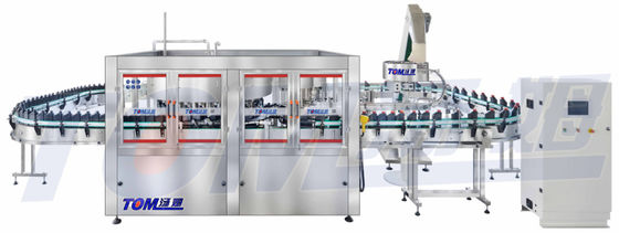 購入 完全自動ピストンモノブロックフィラーキャッパーマシン 100ml-1L online manufacture