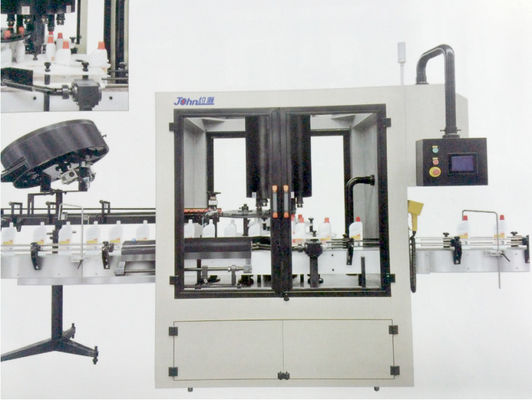 購入 非金属回転式自動蓋機 PLC制御ボトル オンライン製造