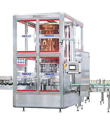 購入 8 10 12 頭自動キャピングマシンローータリーポンプ 6000BPH オンライン製造