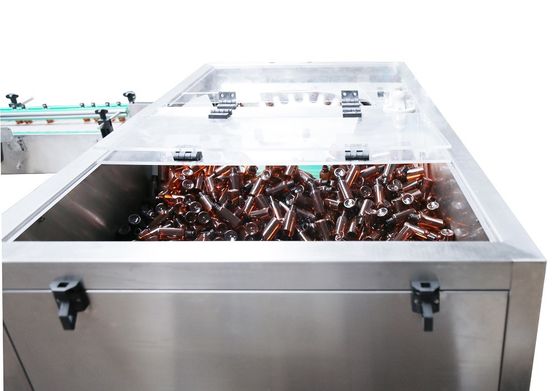 購入 自動回転ステーション型ボトル解読機 60-120BPM オンライン製造