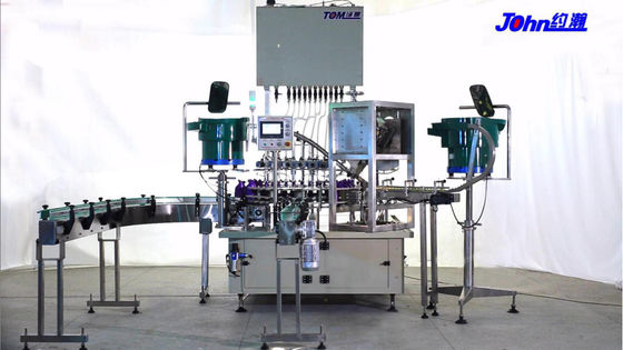 回転式消毒剤の詰め機 1200BPH 3 In 1 詰め機