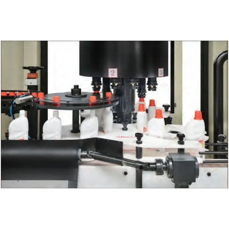 500ml-3000ml Anti Corrosion Non Metal Bleach Filling Capping Machine 5