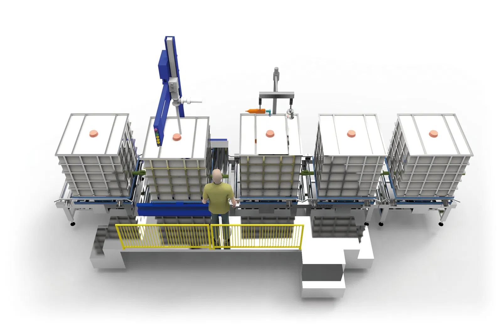 安定したガス源と低消費量の化学包装機 200Lトンバレル液体包装の需要を満たすために 0