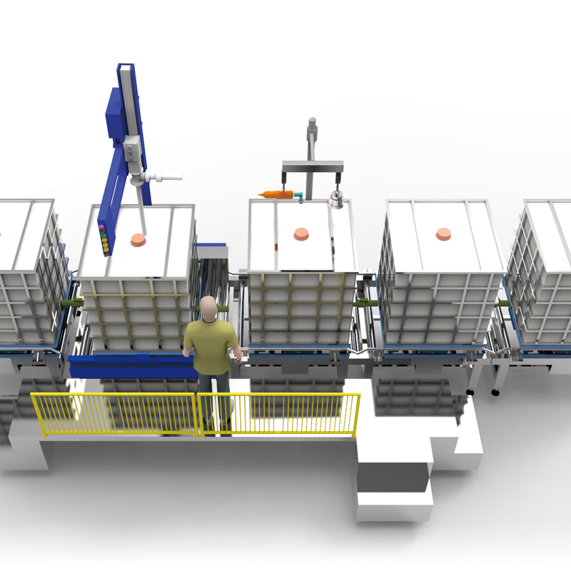 安定したガス源と低消費量の化学包装機 200Lトンバレル液体包装の需要を満たすために 2