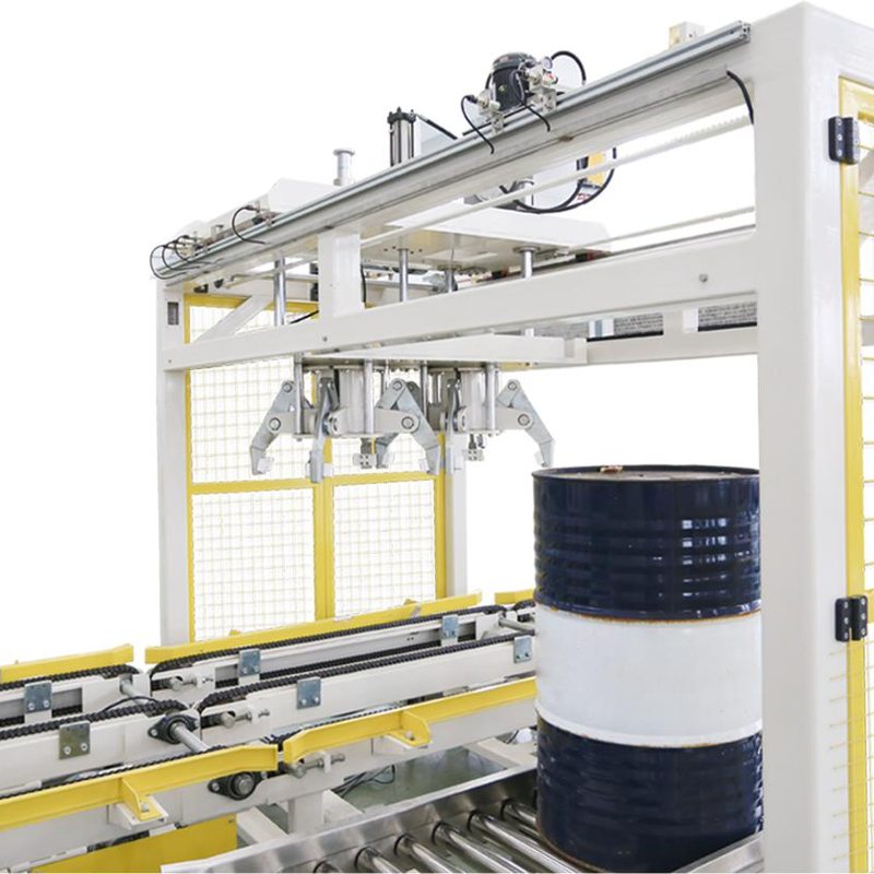 安定したガス源と低消費量の化学包装機 200Lトンバレル液体包装の需要を満たすために 4