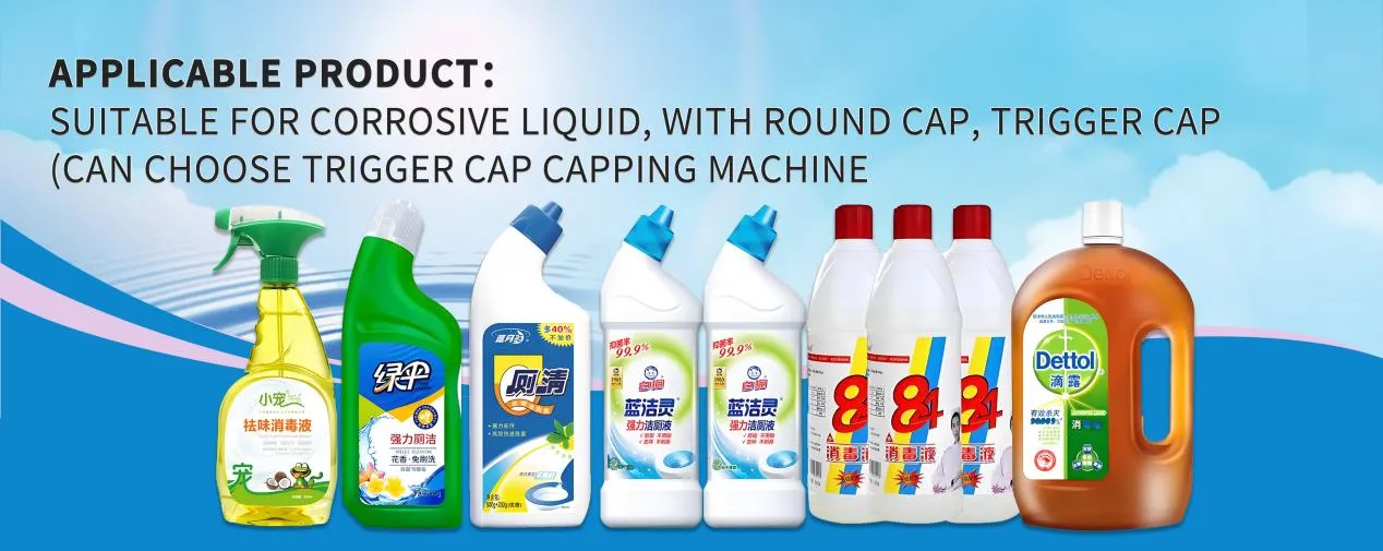 Advanced Toilet Cleaning Liquid Filling Machine For Efficient Production 9