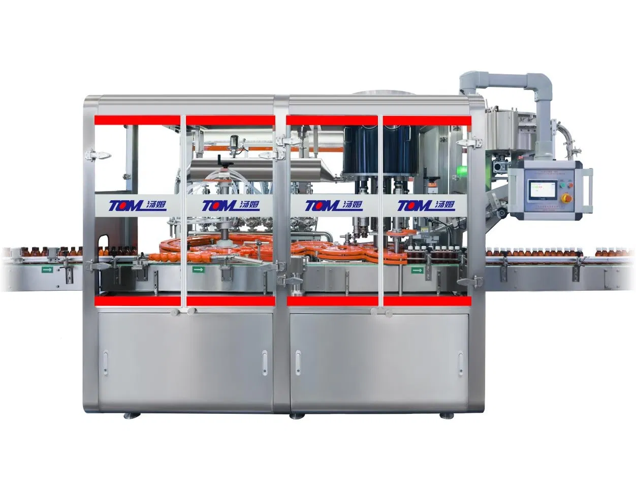 高度な追跡タイプのピストン充填機、手指消毒剤製造用 4