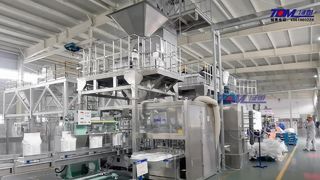 充填自動25KG粉末充填ライン